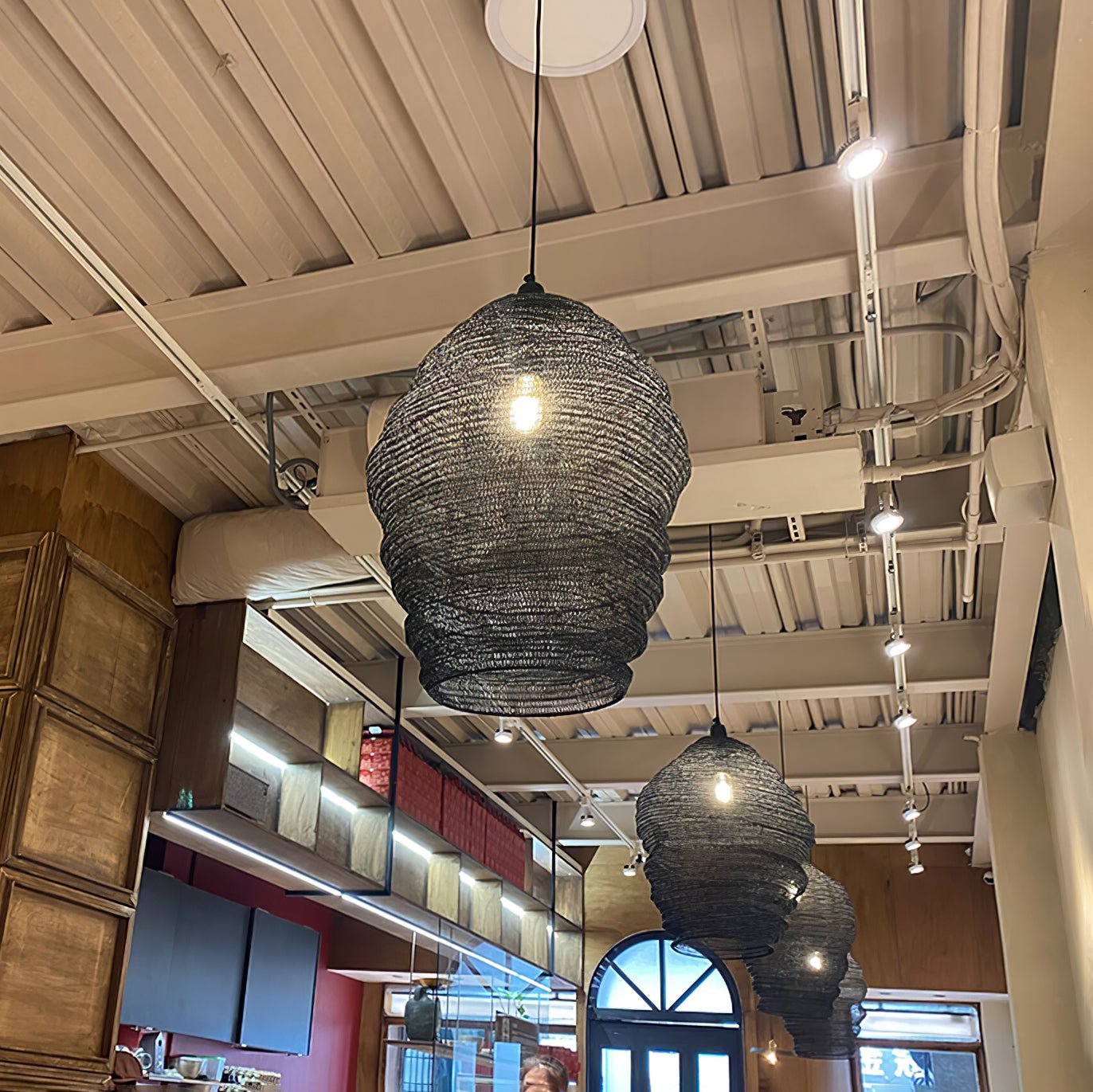 Vae Industrial Wire Pendant Lamps