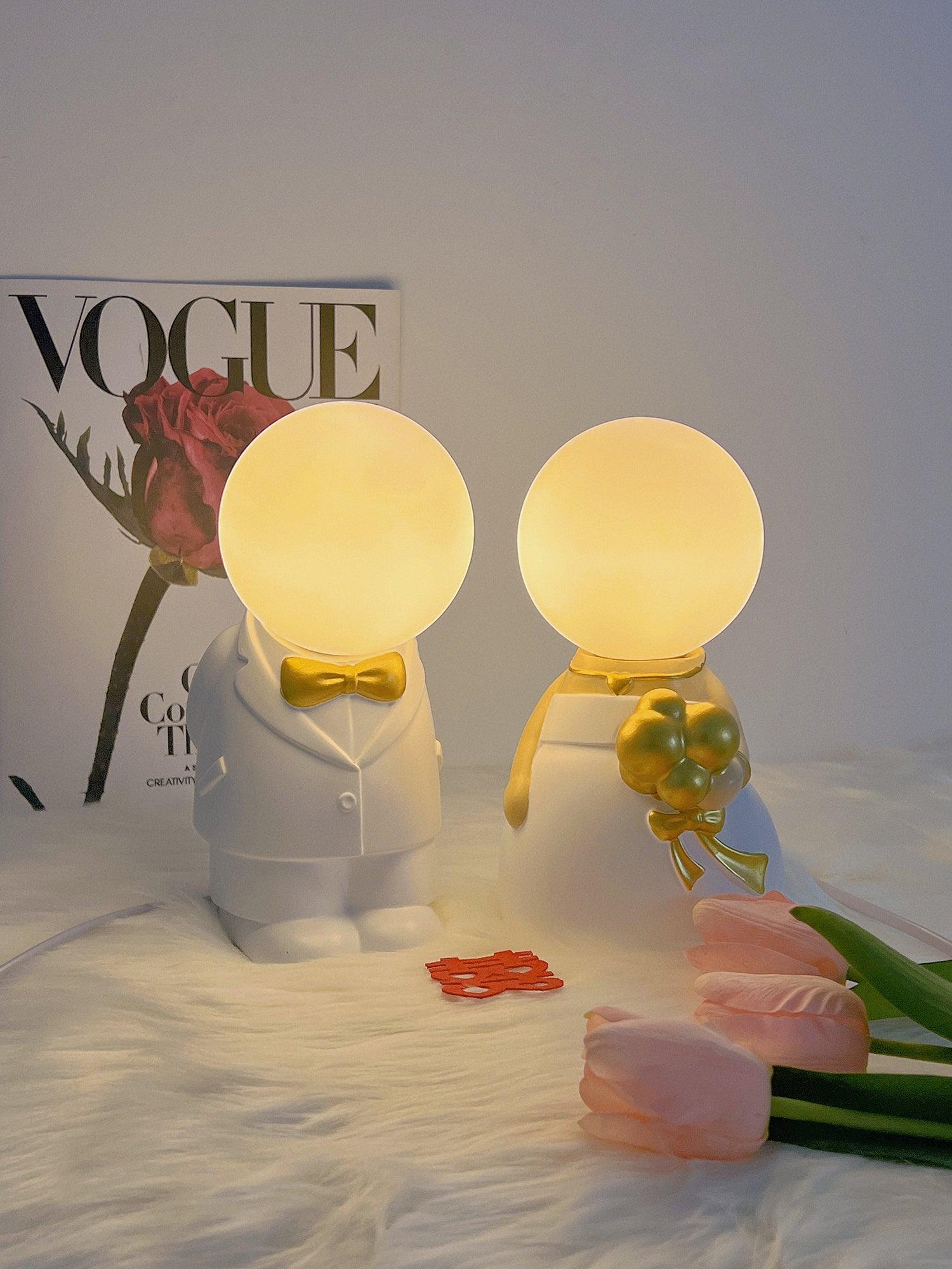 Eternal Ceramic & White Table Lamp