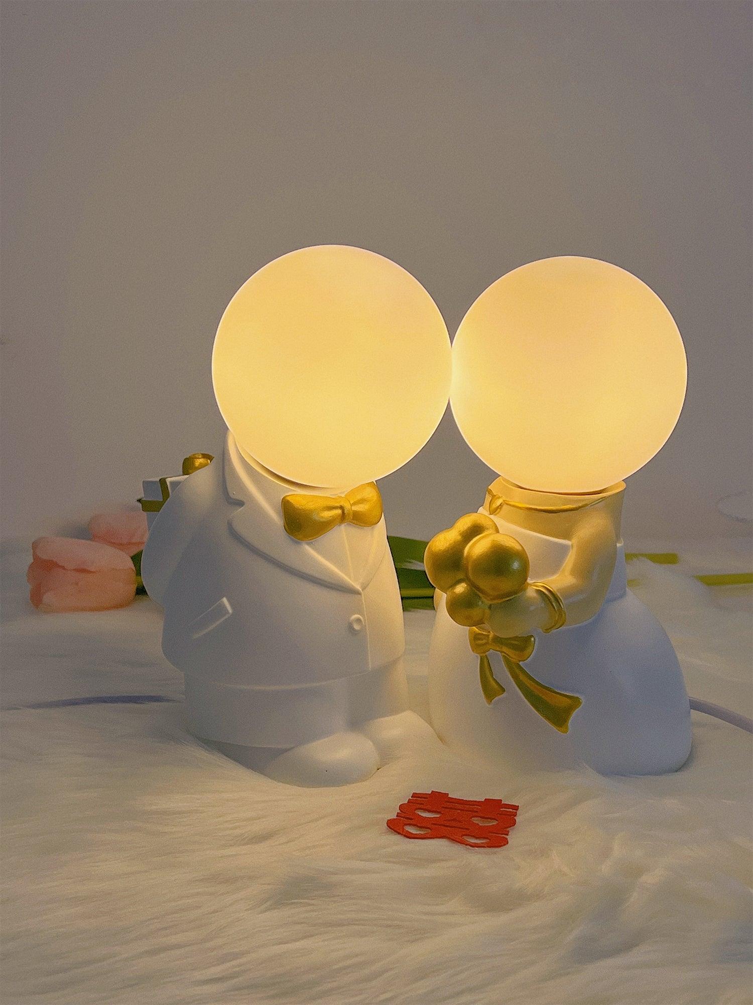 Eternal Ceramic & White Table Lamp