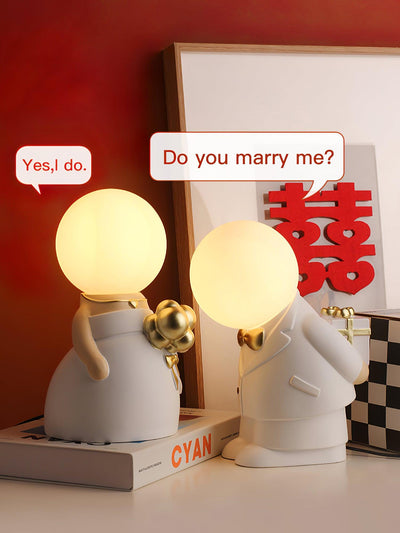 Eternal Ceramic & White Table Lamp
