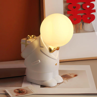 Eternal Ceramic & White Table Lamp