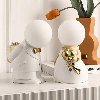 Eternal Ceramic & White Table Lamp