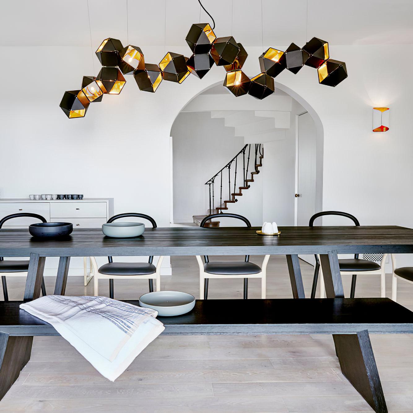 Civ Chandelier Geometric Modern