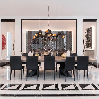 Civ Chandelier Geometric Modern