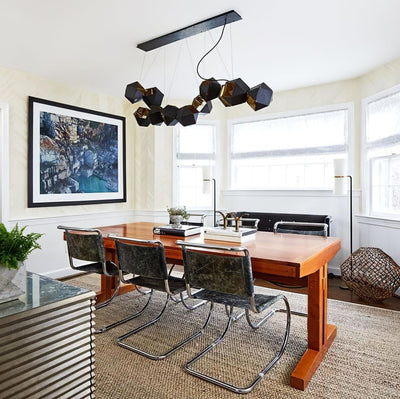 Civ Chandelier Geometric Modern