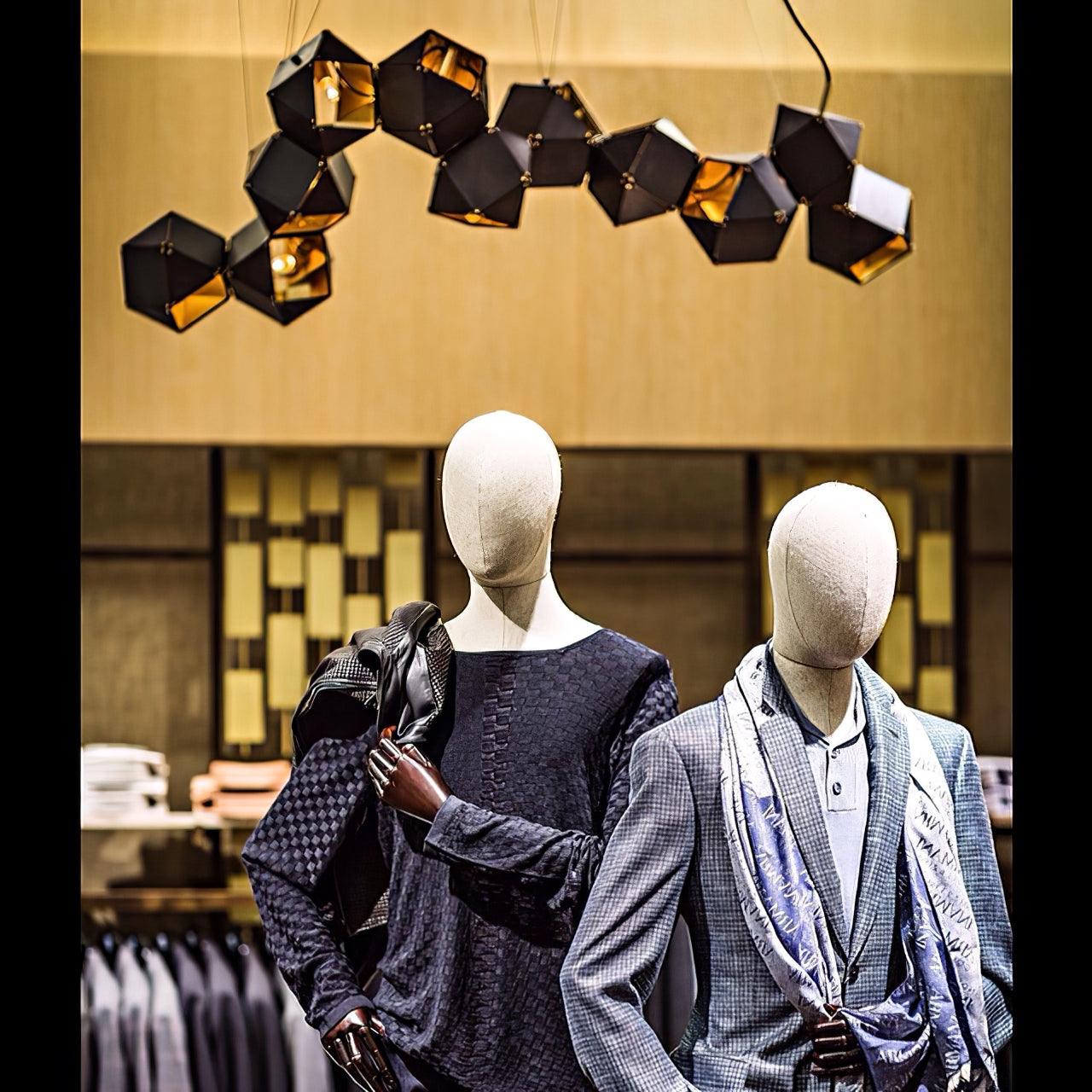 Civ Chandelier Geometric Modern