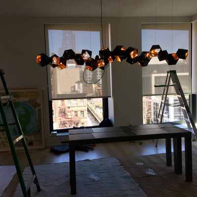 Civ Chandelier Geometric Modern
