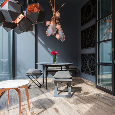 Civ Chandelier Geometric Modern