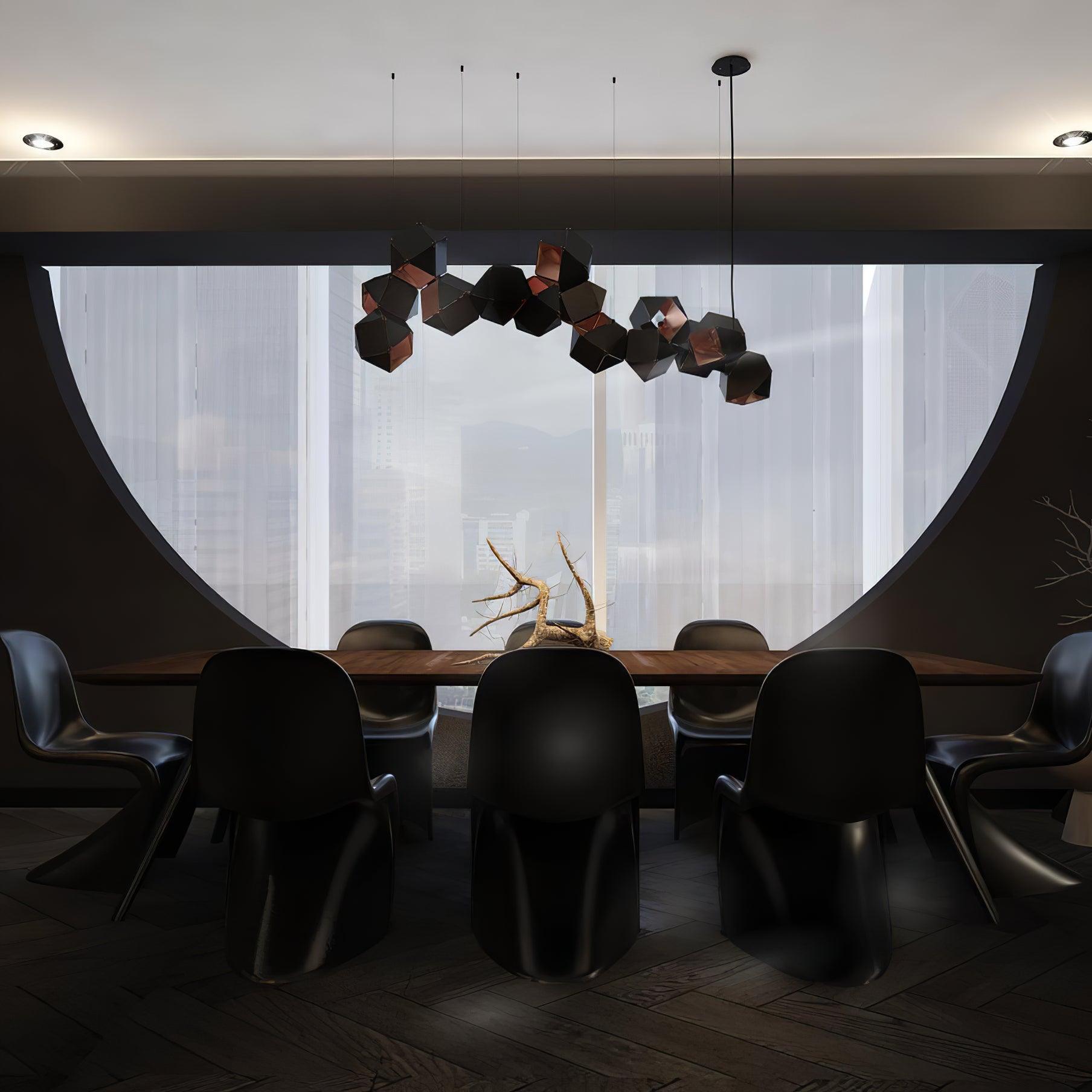 Civ Chandelier Geometric Modern