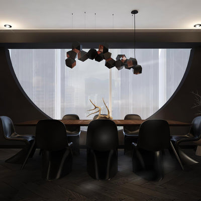 Civ Chandelier Geometric Modern