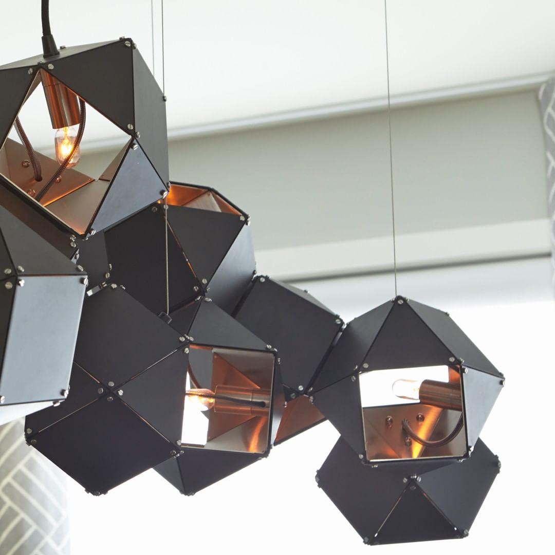 Civ Chandelier Geometric Modern