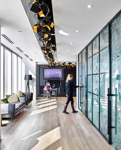 Civ Chandelier Geometric Modern