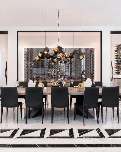 Civ Chandelier Geometric Modern