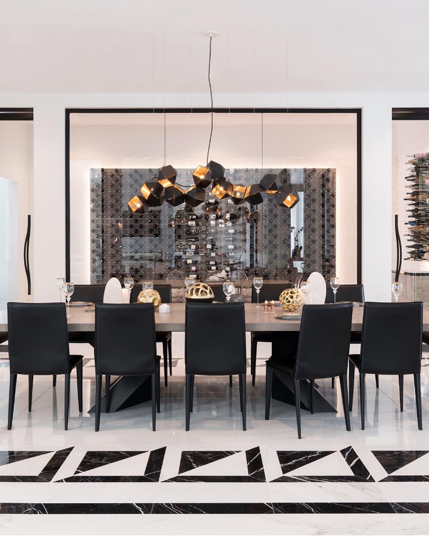 Civ Chandelier Geometric Modern