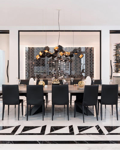 Civ Chandelier Geometric Modern