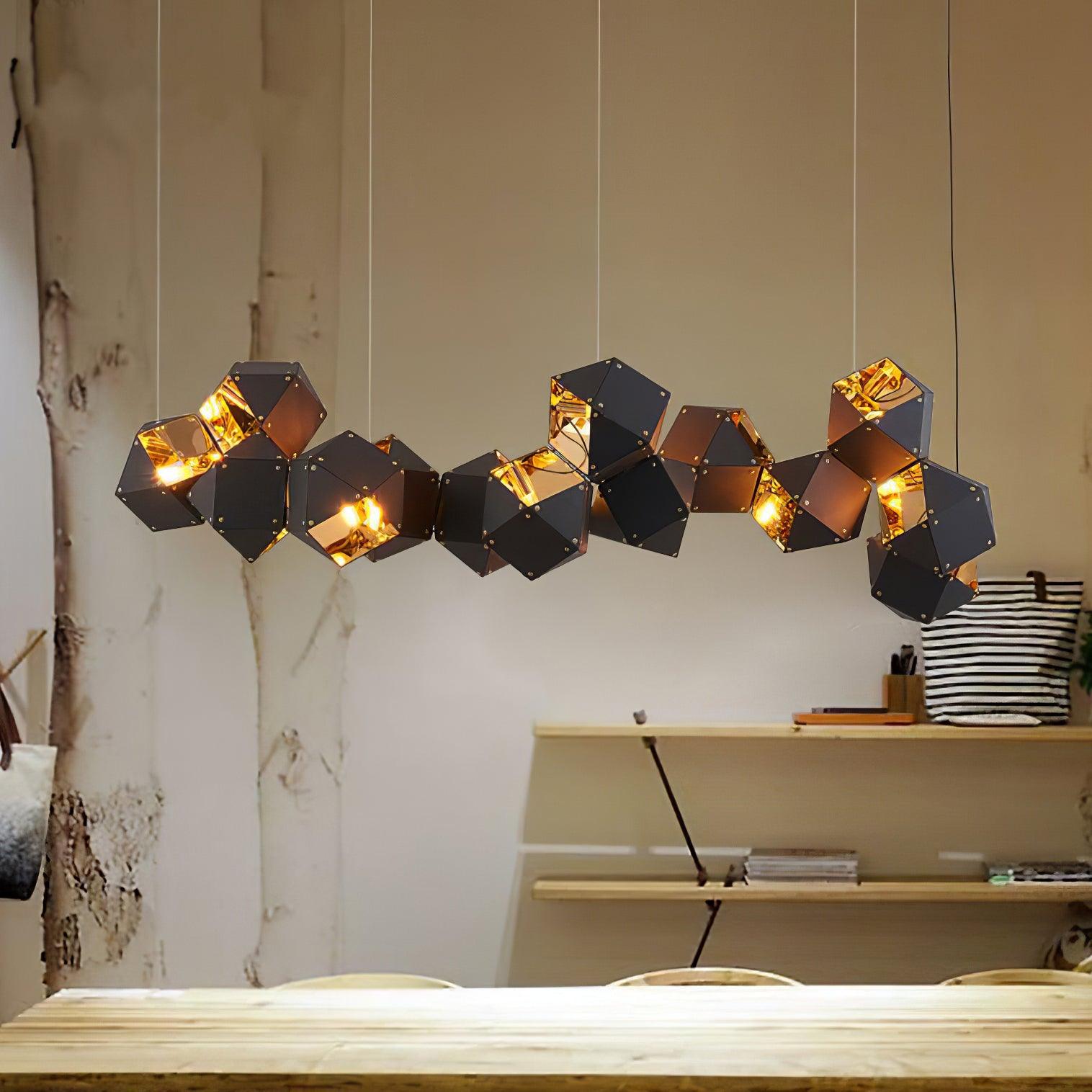 Civ Chandelier Geometric Modern