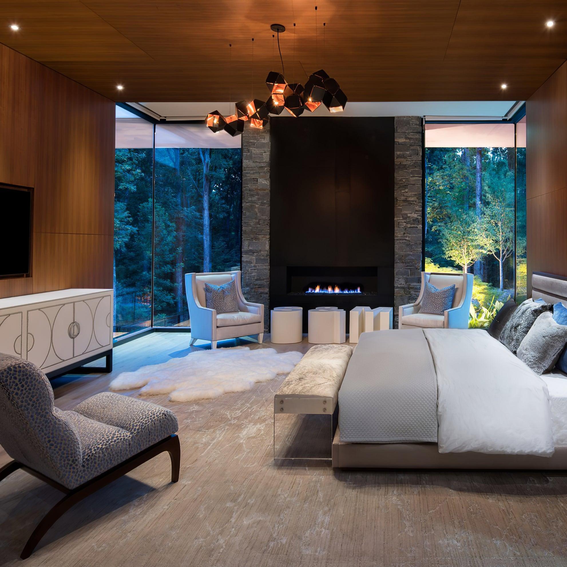 Civ Chandelier Geometric Modern