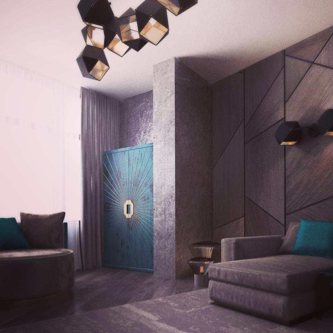 Civ Chandelier Geometric Modern