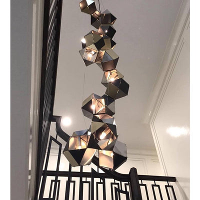 Civ Chandelier Geometric Modern
