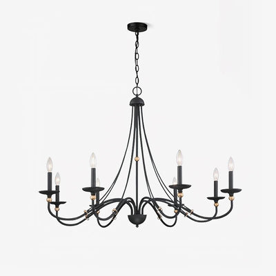 Regalia Vintage Brass Chandelier