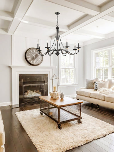 Regalia Vintage Brass Chandelier