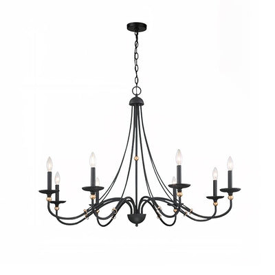 Regalia Vintage Brass Chandelier