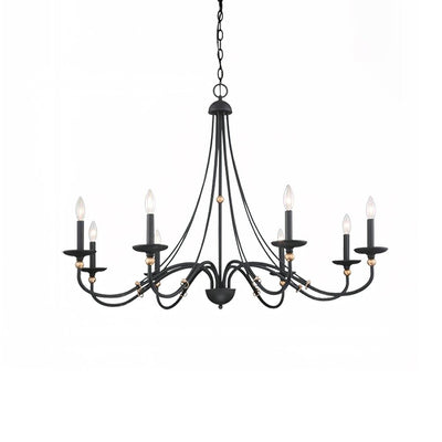 Regalia Vintage Brass Chandelier