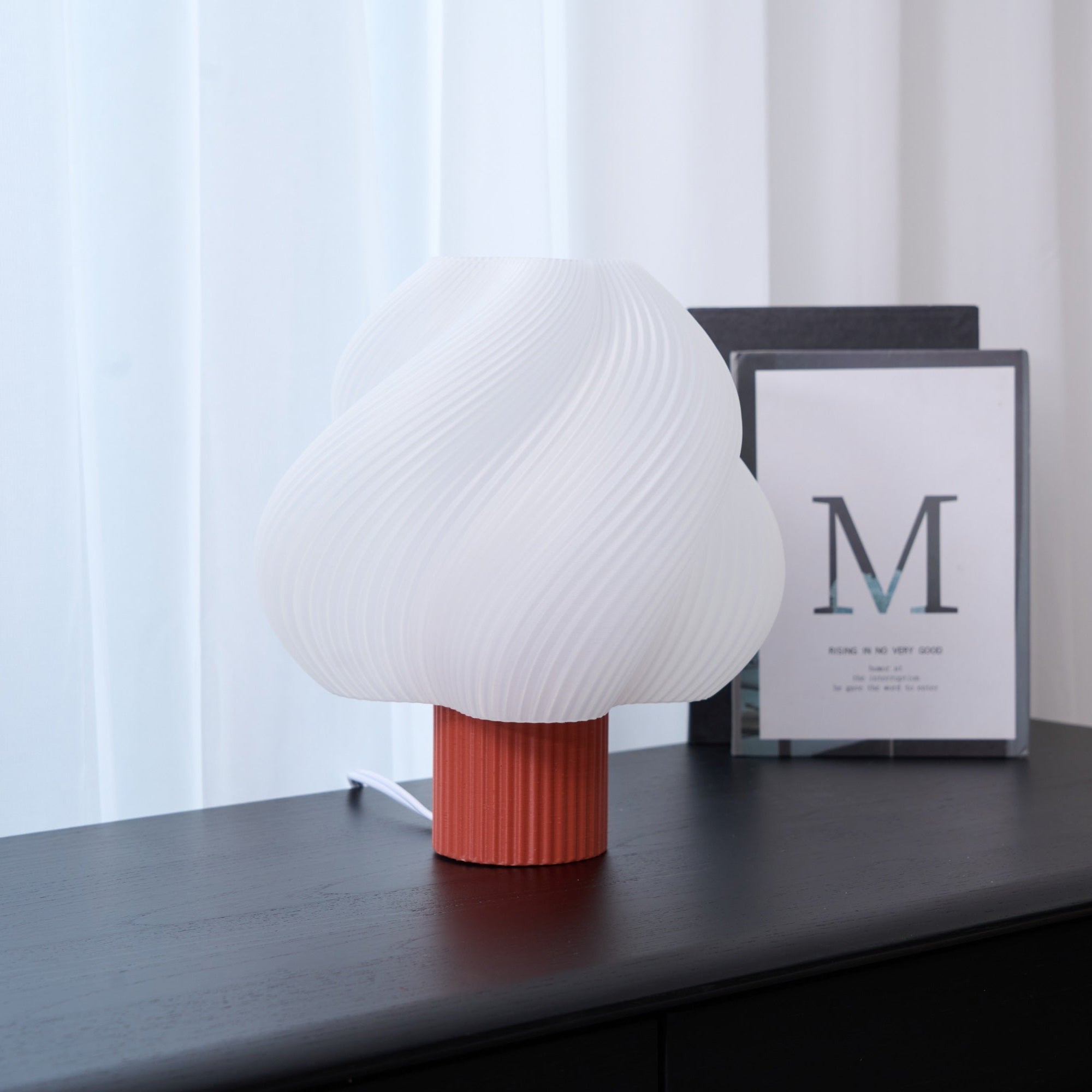 Buffy Modern Plastic Table Lamp