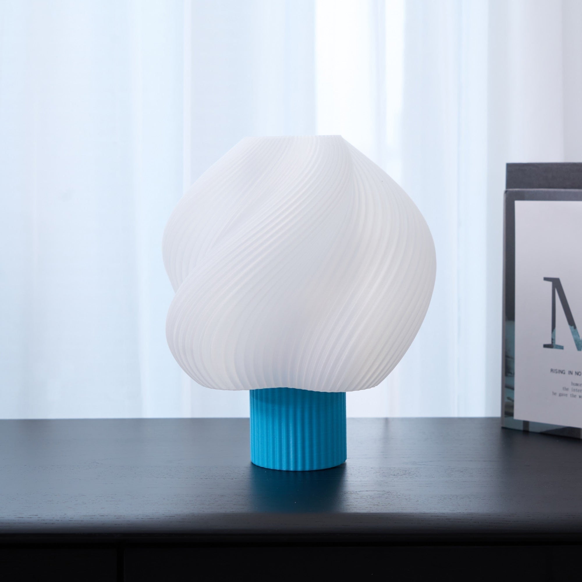 Buffy Modern Plastic Table Lamp