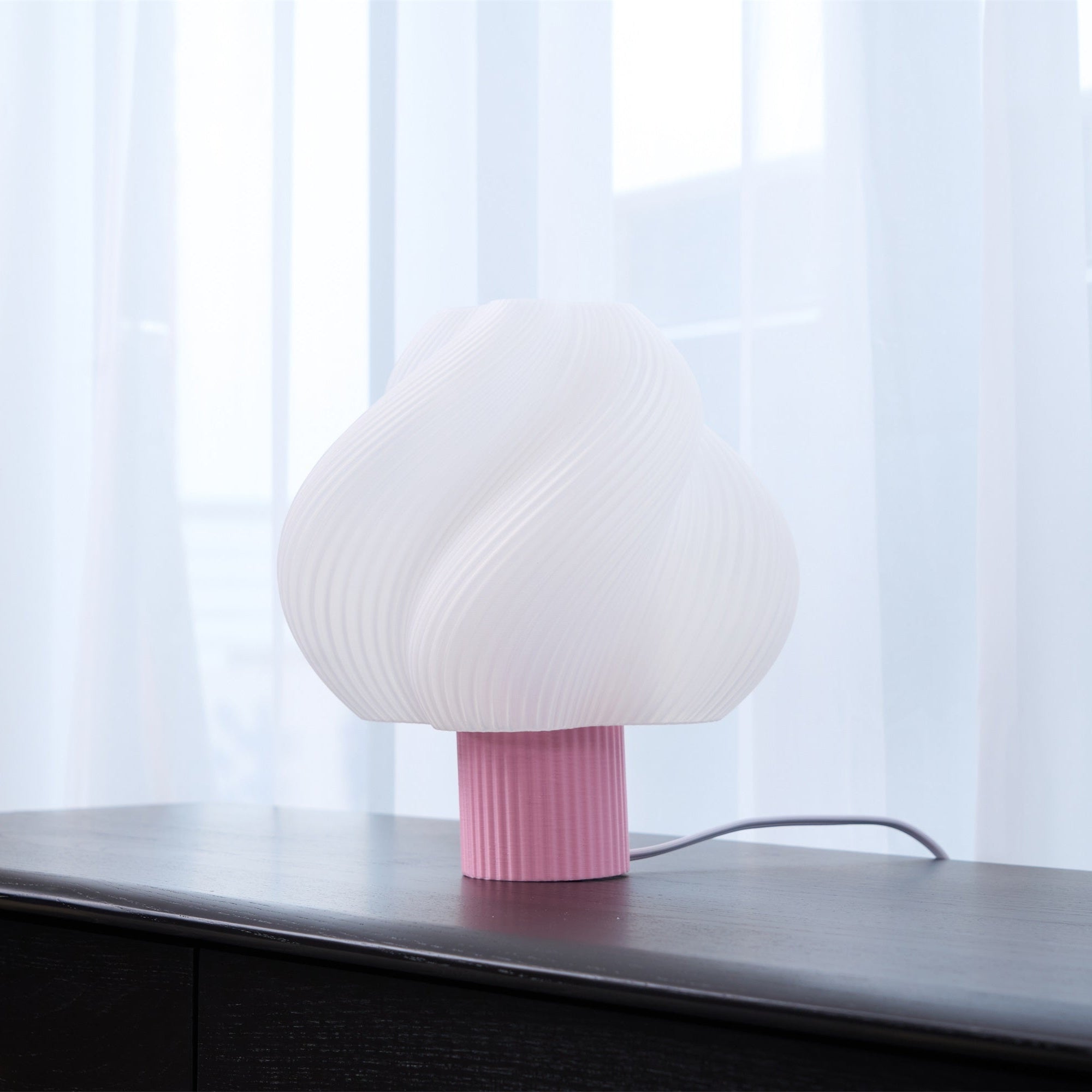 Buffy Modern Plastic Table Lamp