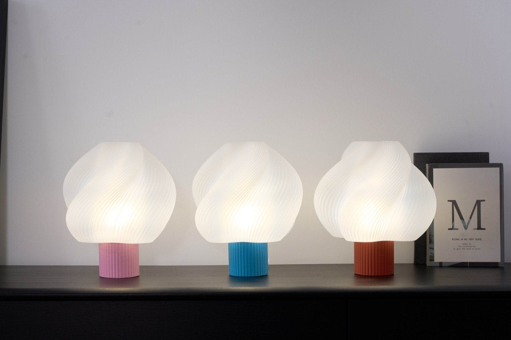Buffy Modern Plastic Table Lamp