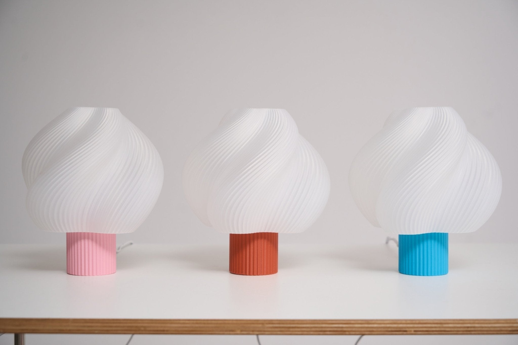 Buffy Modern Plastic Table Lamp