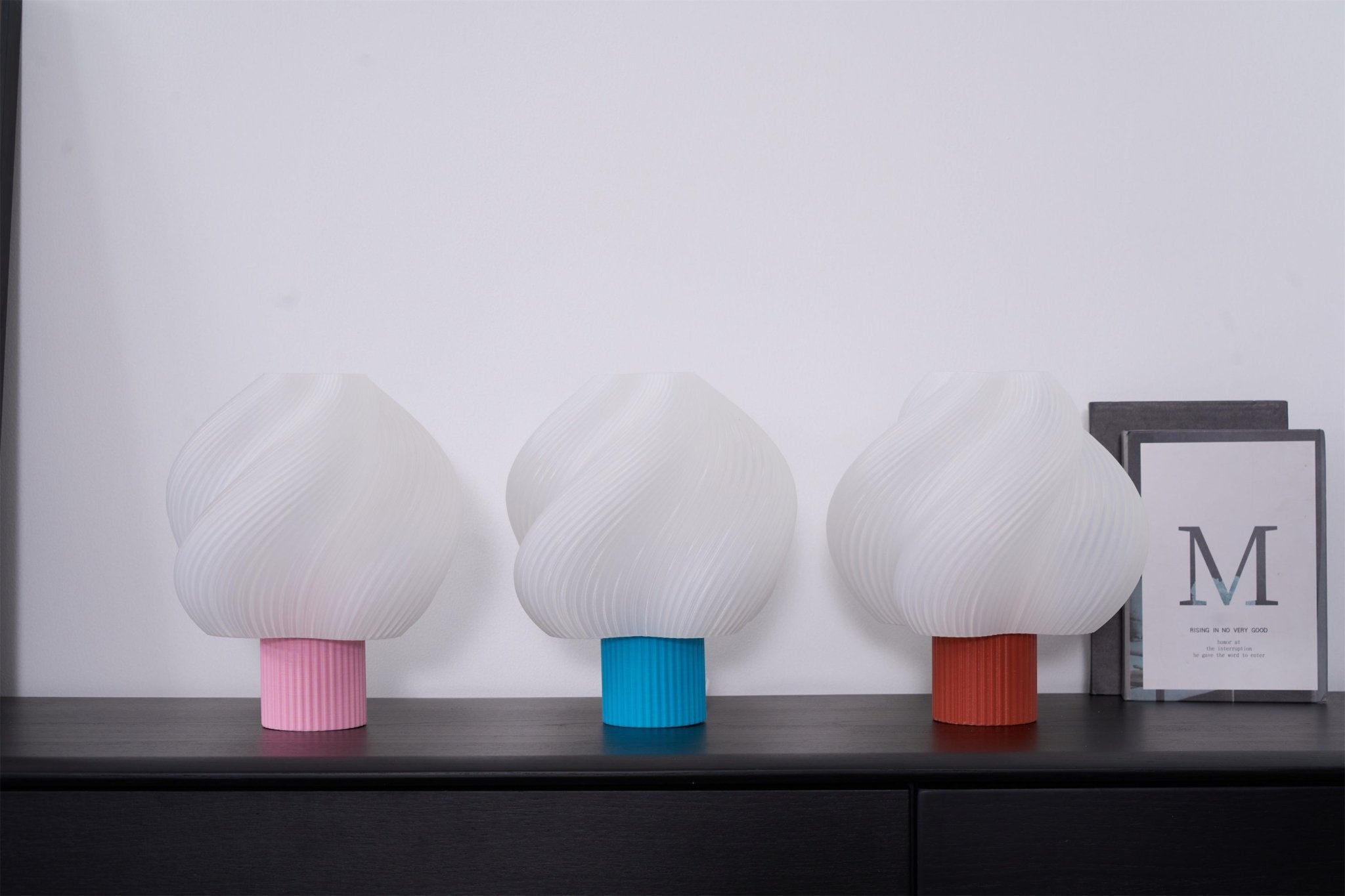 Buffy Modern Plastic Table Lamp
