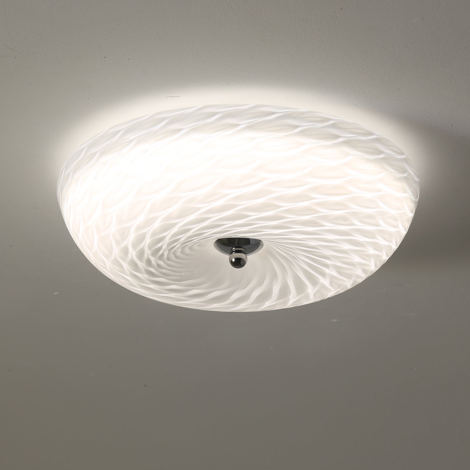 Comarion Modern Minimalist Art Glass Ceiling Light