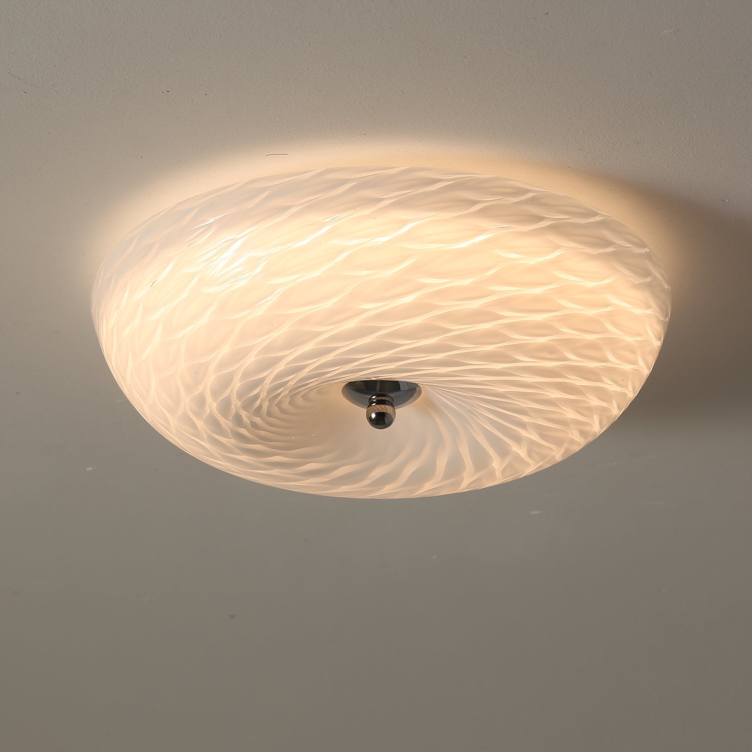 Comarion Modern Minimalist Art Glass Ceiling Light
