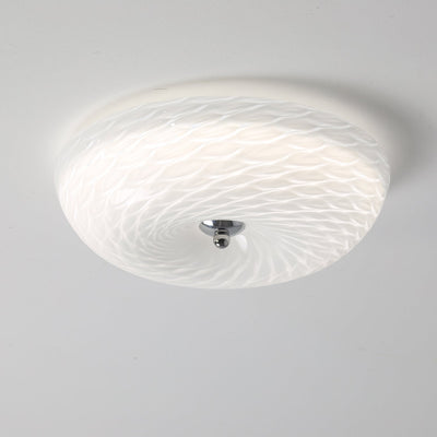 Comarion Modern Minimalist Art Glass Ceiling Light