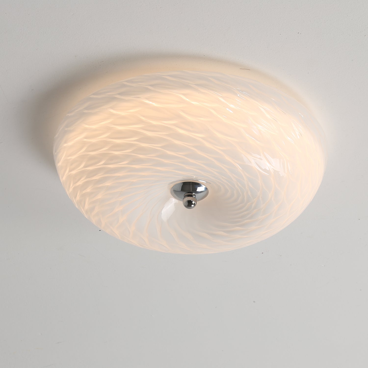 Comarion Modern Minimalist Art Glass Ceiling Light