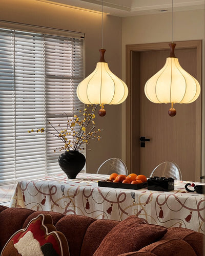 Mymira Traditional Elegance Wood Pendant Light
