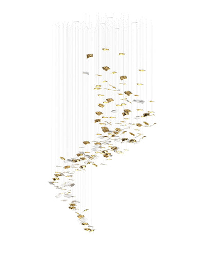 Cirivira Veil Flux Chandelier