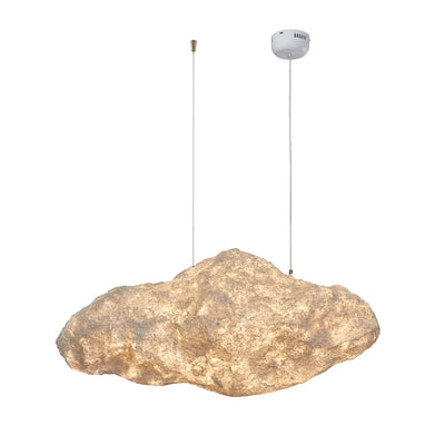 Elliros Textured Paper Pulp Pendant Light