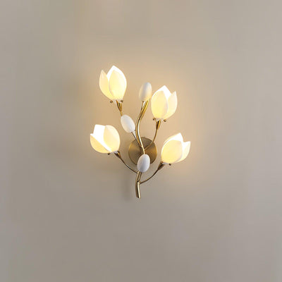 Dirixa Magnolia Elegance Ceramic Wall Lamp