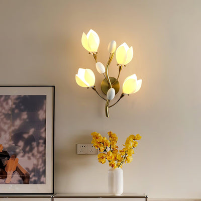 Dirixa Magnolia Elegance Ceramic Wall Lamp
