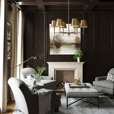 Oriiaine Branch Brass Chandelier