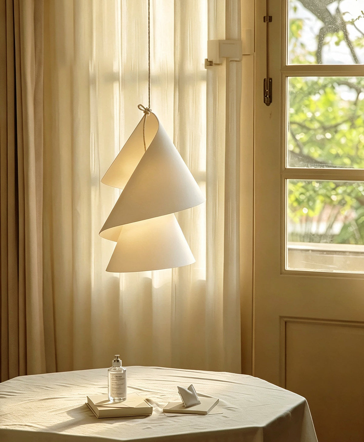 Southvale4 Paper Cone Pendant Lamp