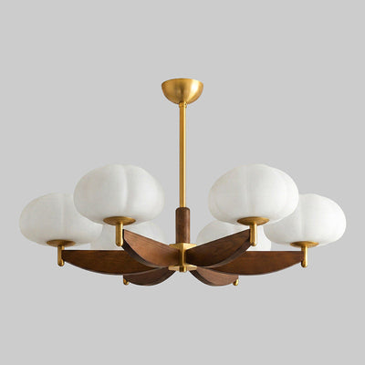 Merewood Ash Wood Chandelier