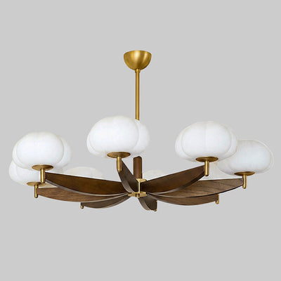 Merewood Ash Wood Chandelier