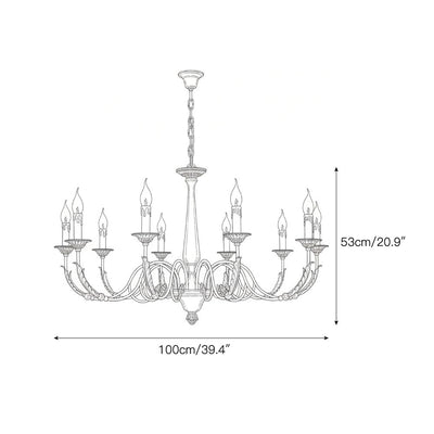 Casivissa Brass Chandelier