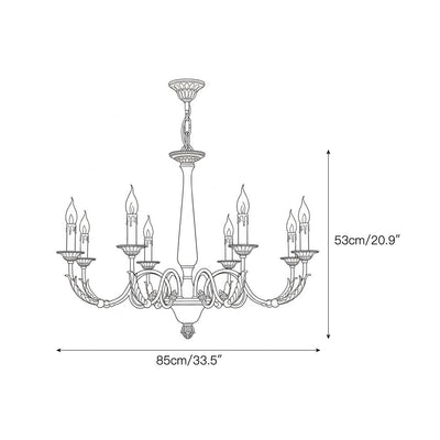Casivissa Brass Chandelier