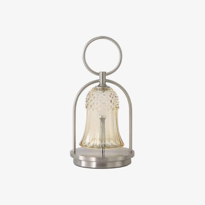 Bell Vintage Glass Table Lamp