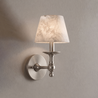 Corvenford Alabaster Wall Sconce